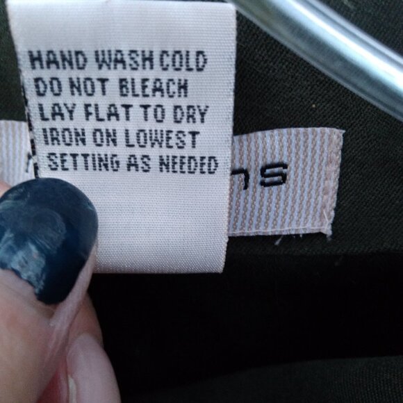 Green Velvety Soft Lightweight Multi Textured Artistic Patchwork Jacket  Sz PL - Picture 6 of 9